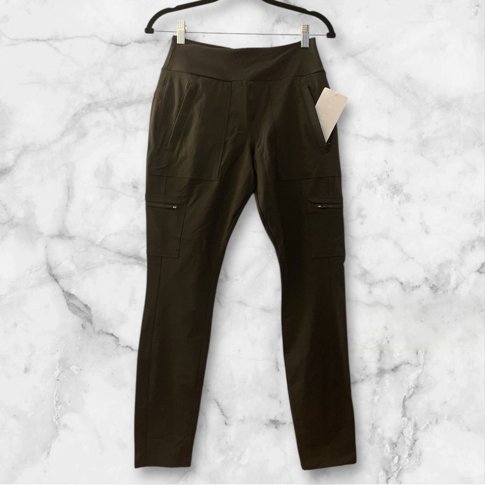 Athleta Dark Olive Track Pants